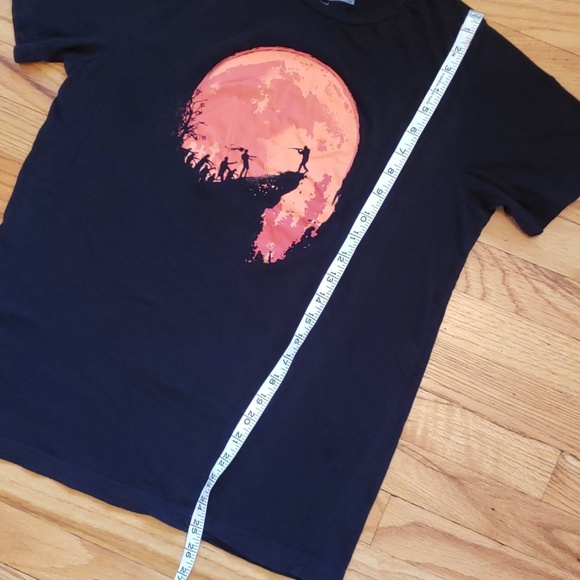 Threadless - Last Stand Killing Zombies guys Medium Black Tee - Picture 10 of 10